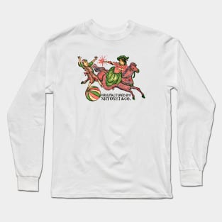 1910 Japanese Woman on horseback Long Sleeve T-Shirt